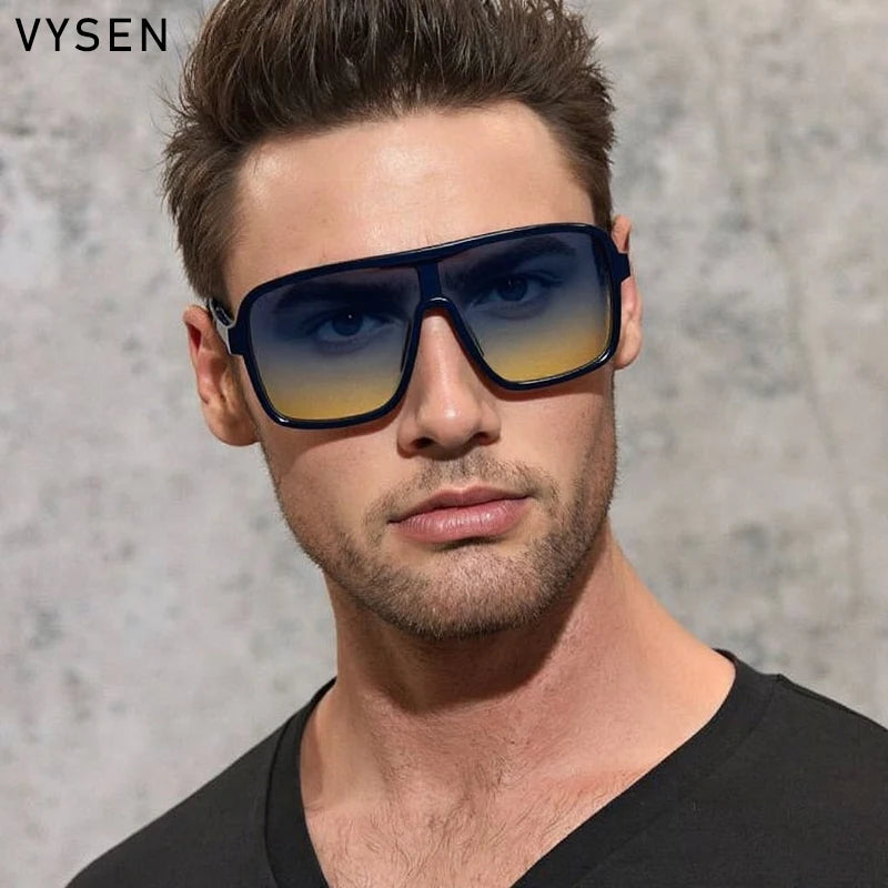 Oversized Polarized Square Shades