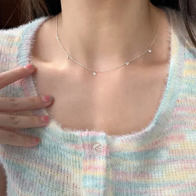 Hot Selling Water Droplet Layered Necklace
