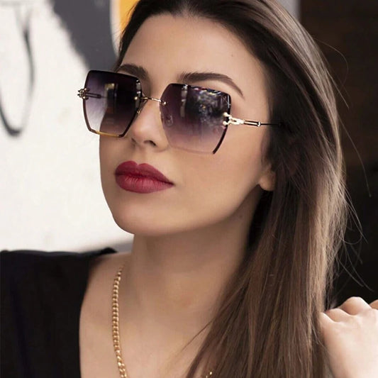 Rimless Luxury Vintage Summer Style