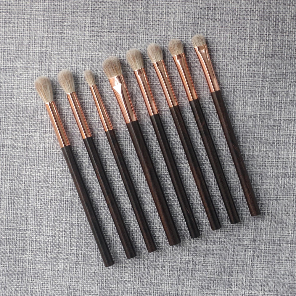 Eye Shadow Blending Brush Ebony Wood Handle Make Up Brush