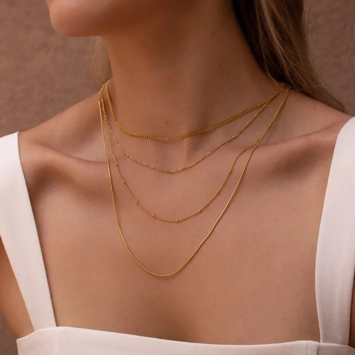 Hot Selling Water Droplet Layered Necklace