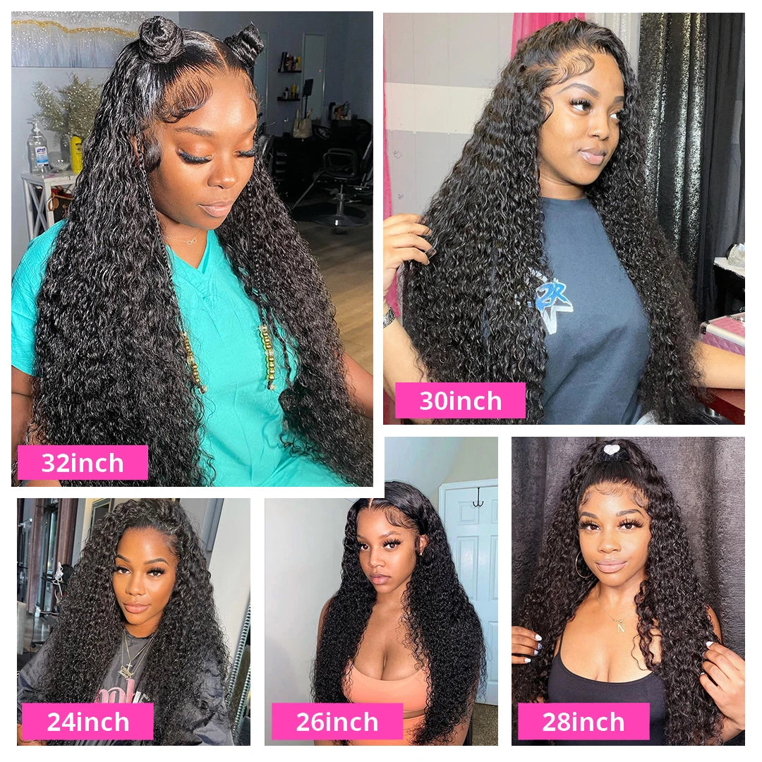 Brazilian 100% Kinky Curly |13x4 Lace Frontal Wig