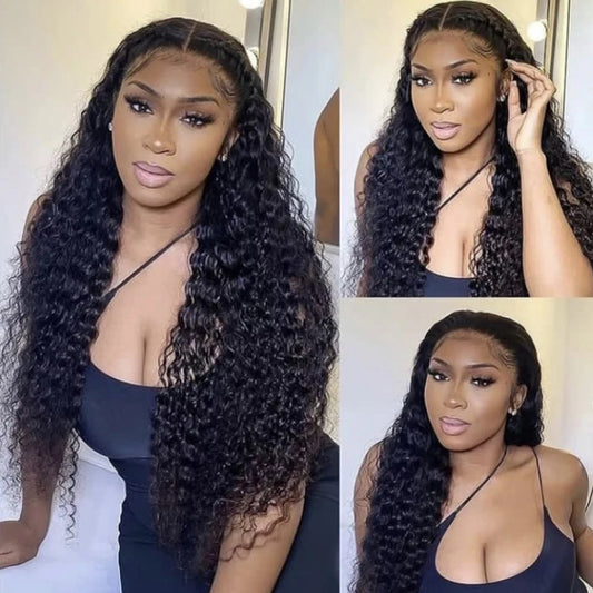 Brazilian Kinky Curly Wigs 100% Human Hair | 13x6 HD Lace Front
