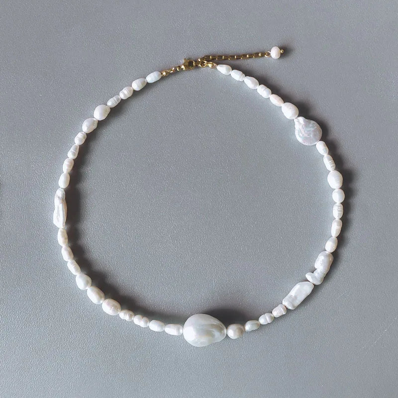 Baroque Natural Freshwater Pearl Necklace