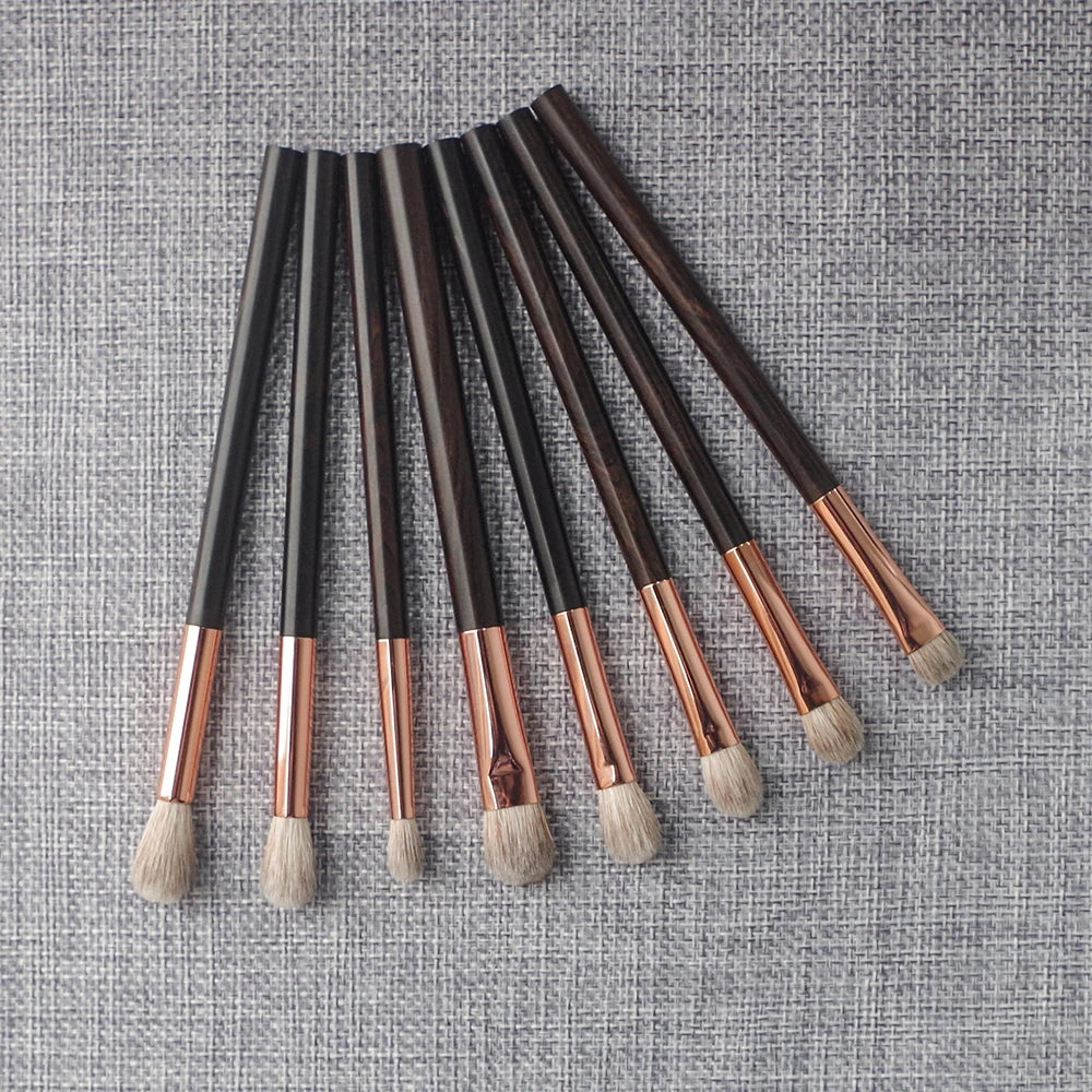 Eye Shadow Blending Brush Ebony Wood Handle Make Up Brush