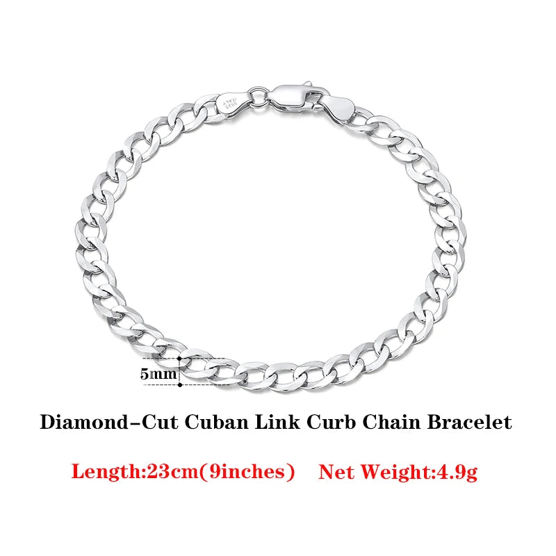 18K Gold Over 925 Sterling Silver Bracelet