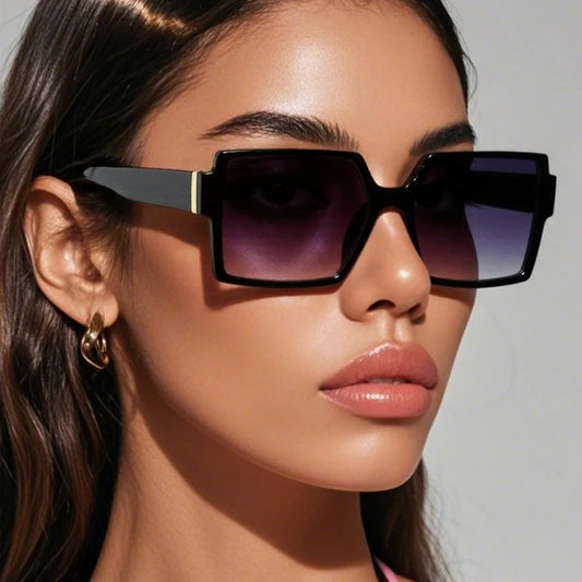 Vintage Fashion Gradient Eyeglasses