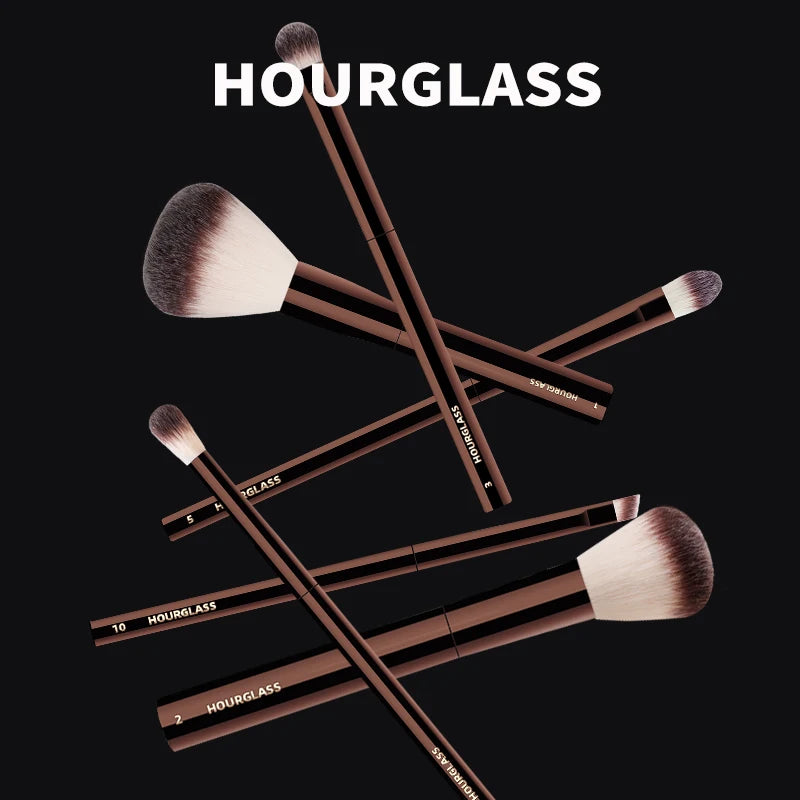 Powder Brush Soft Fiber Hair Double Head Brush