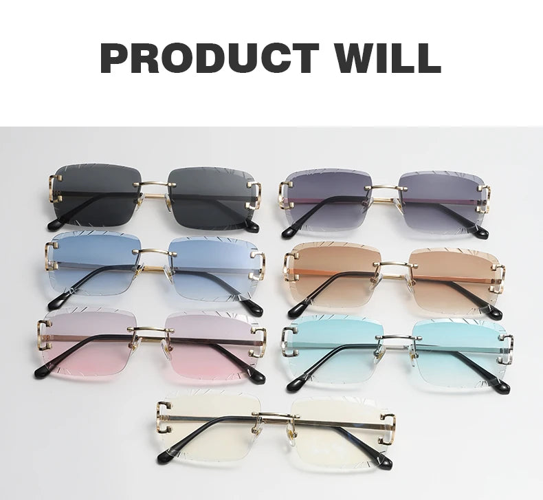 Square rimless street shot