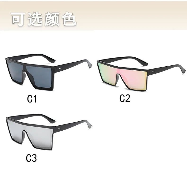 UV400 Square Sunglasses Eyewear