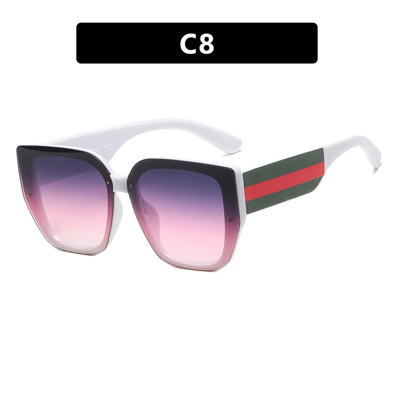 Square Retro Oversized Eyewear | UV400