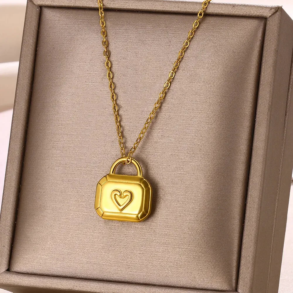 Love Heart Pendant Necklaces