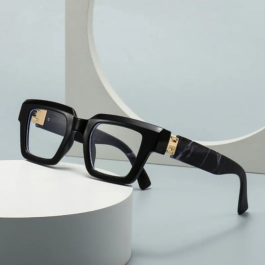 Square Candy Color Clear Gradient Eyewear