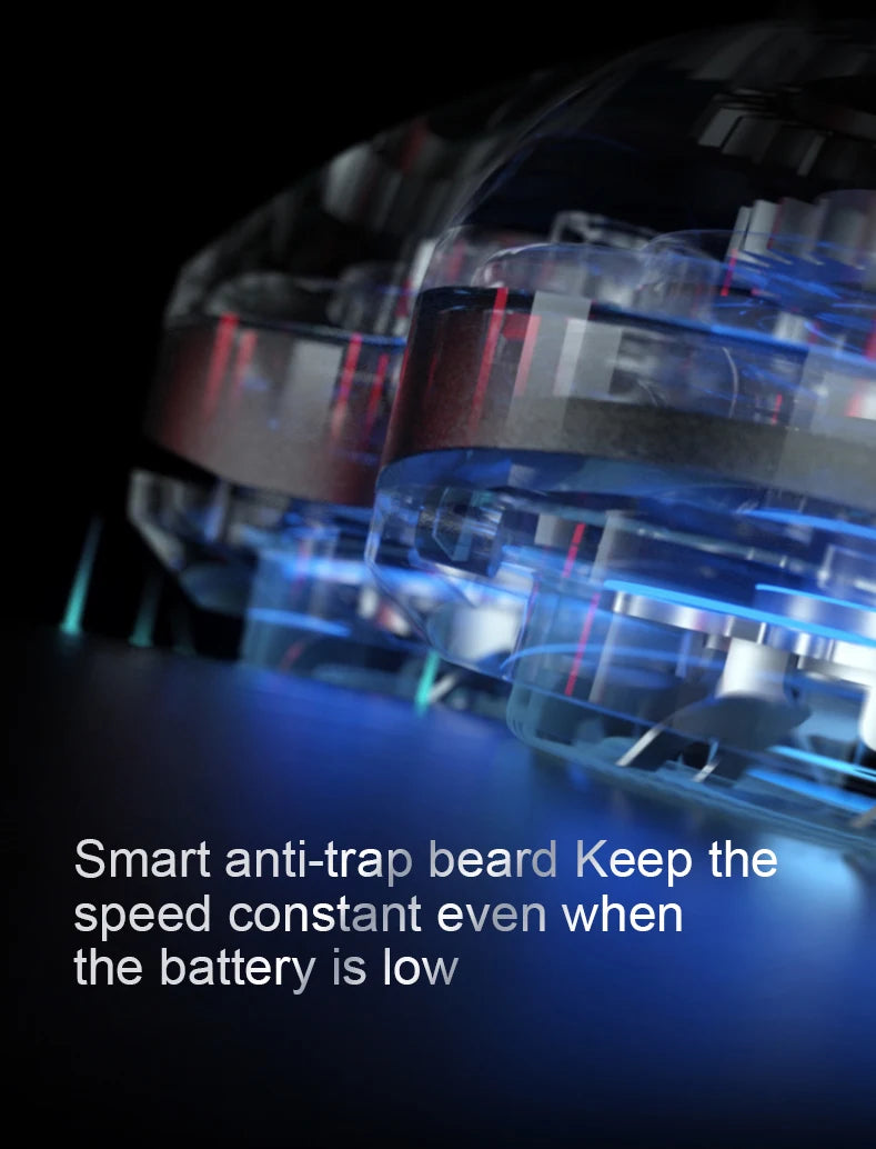 Electric Razor Cordless Rechargeable Floating Head, Portable