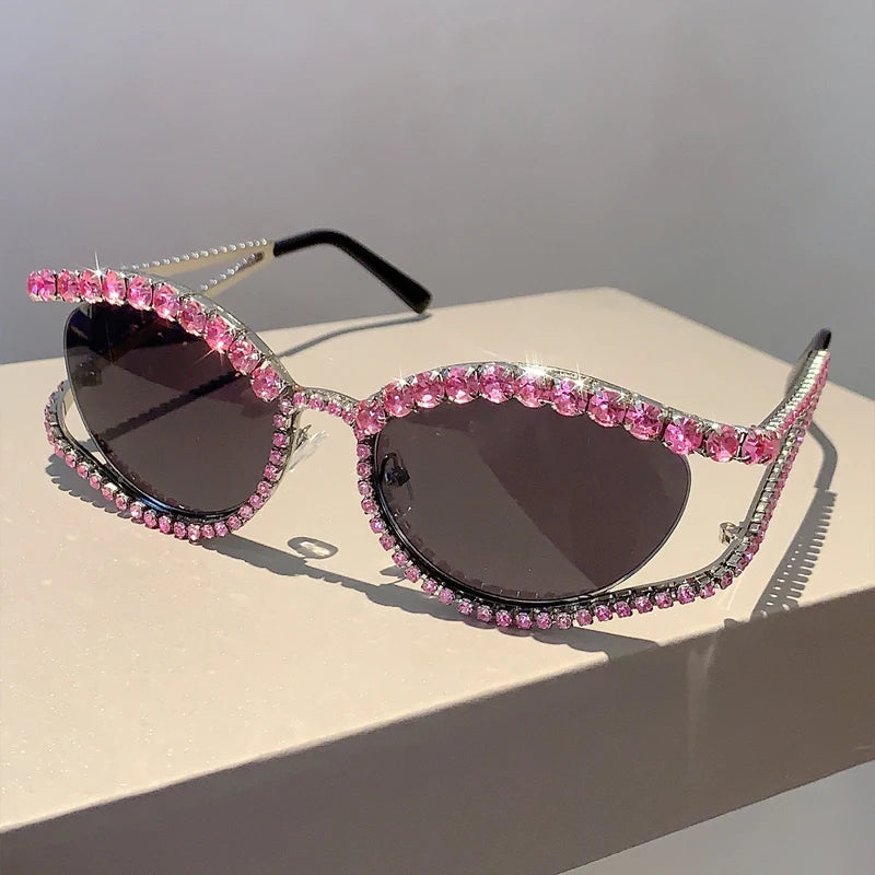Oval Shades Trendy Luxury Eyewear