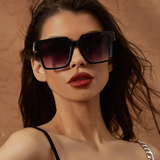 Luxury Square Thick Frame - UV400 Sunglasses