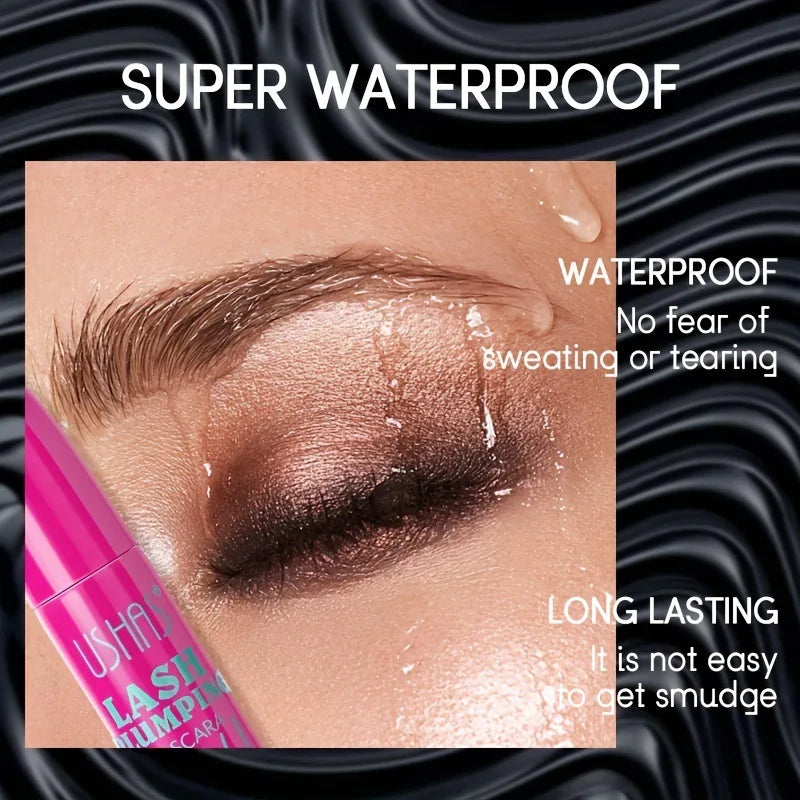 Ultra Long Lasting Mascara 4D Waterproof| Spiral Brush Eyelashes Extension