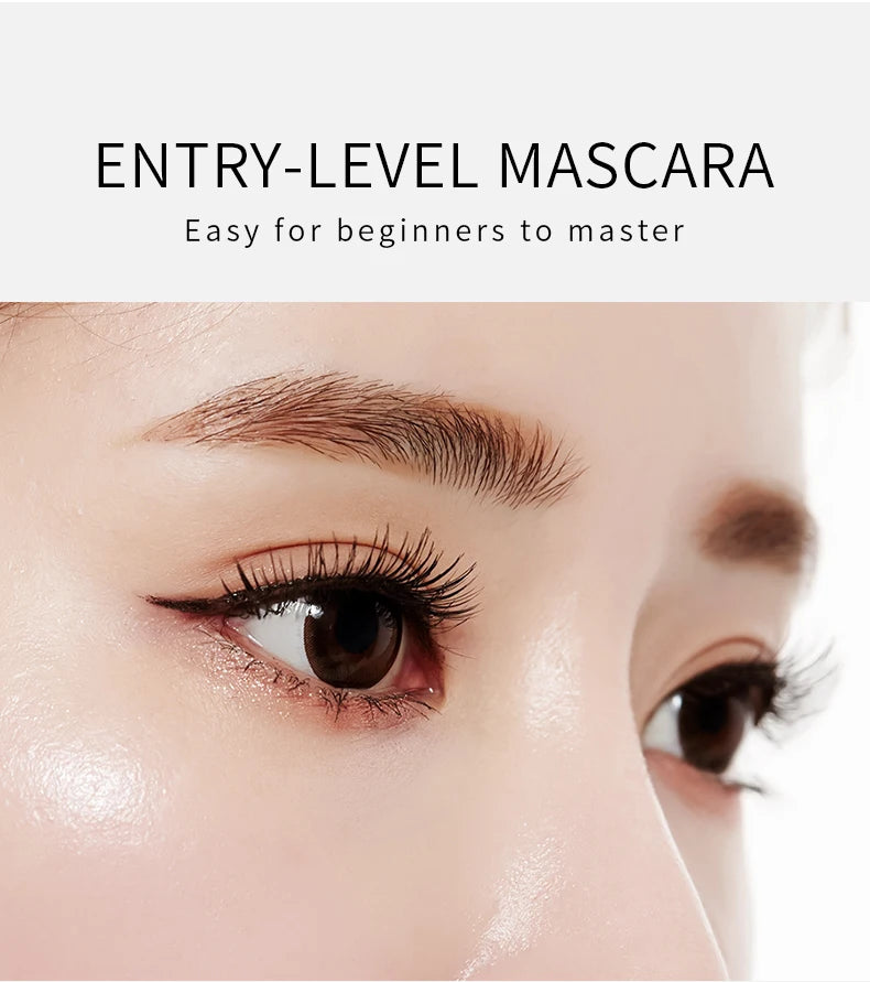 Double In-one Mascara Silk Fiber Waterproof | Thick Lengthening Eye Lashes