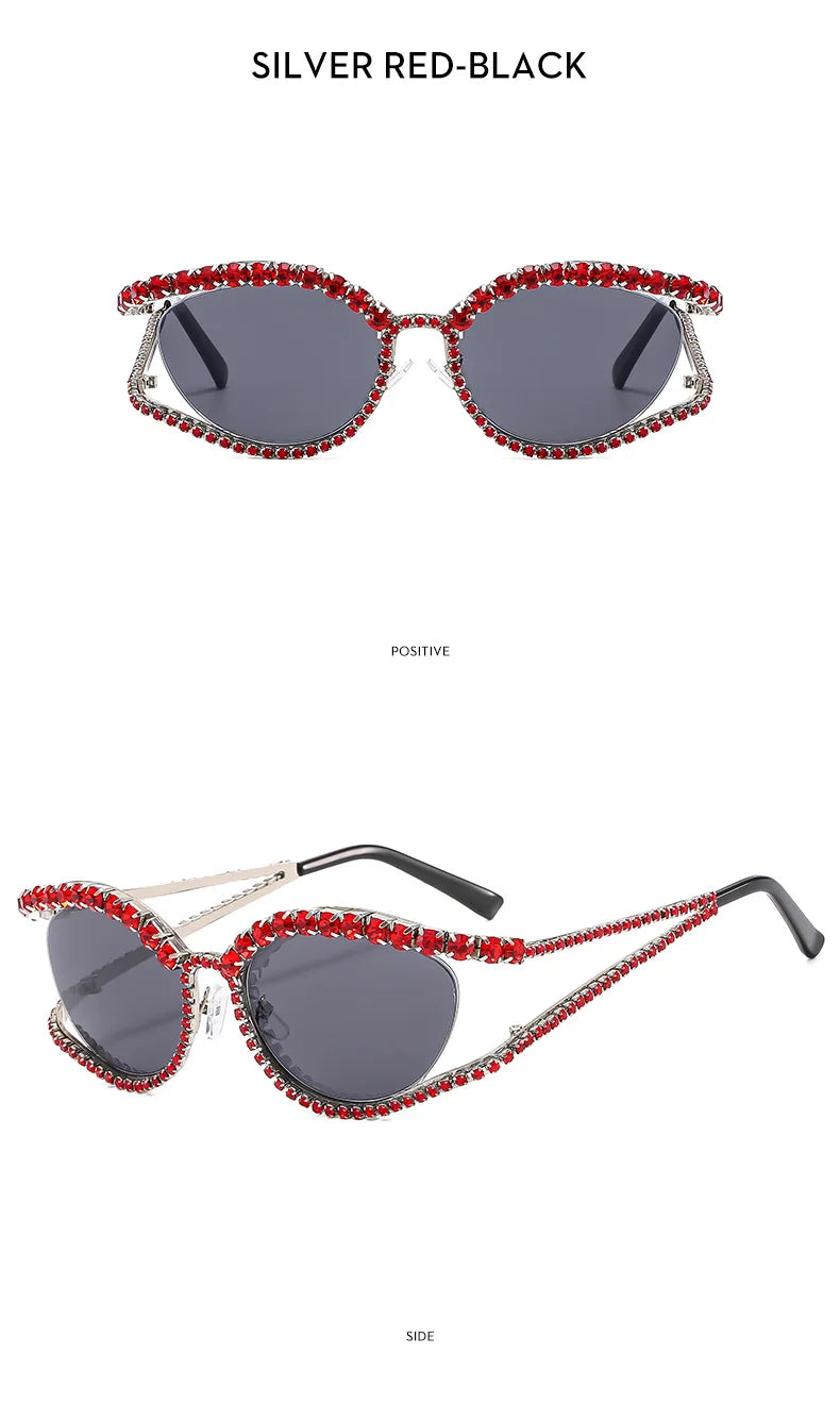 Oval Shades Trendy Luxury Eyewear