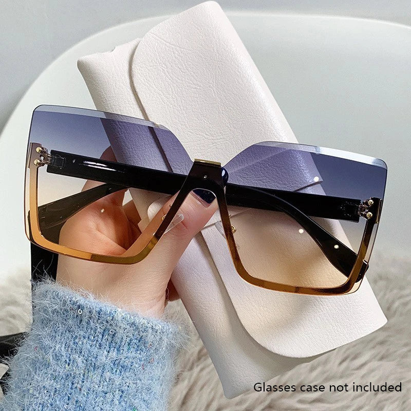Half-frame Anti-uv Glasses