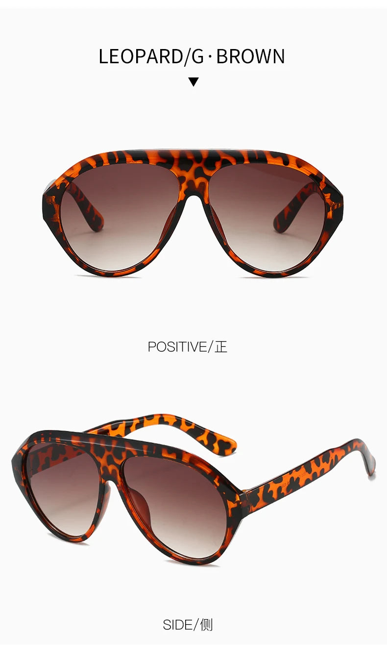 Oval Luxury Trending UV400 Eyeglasses