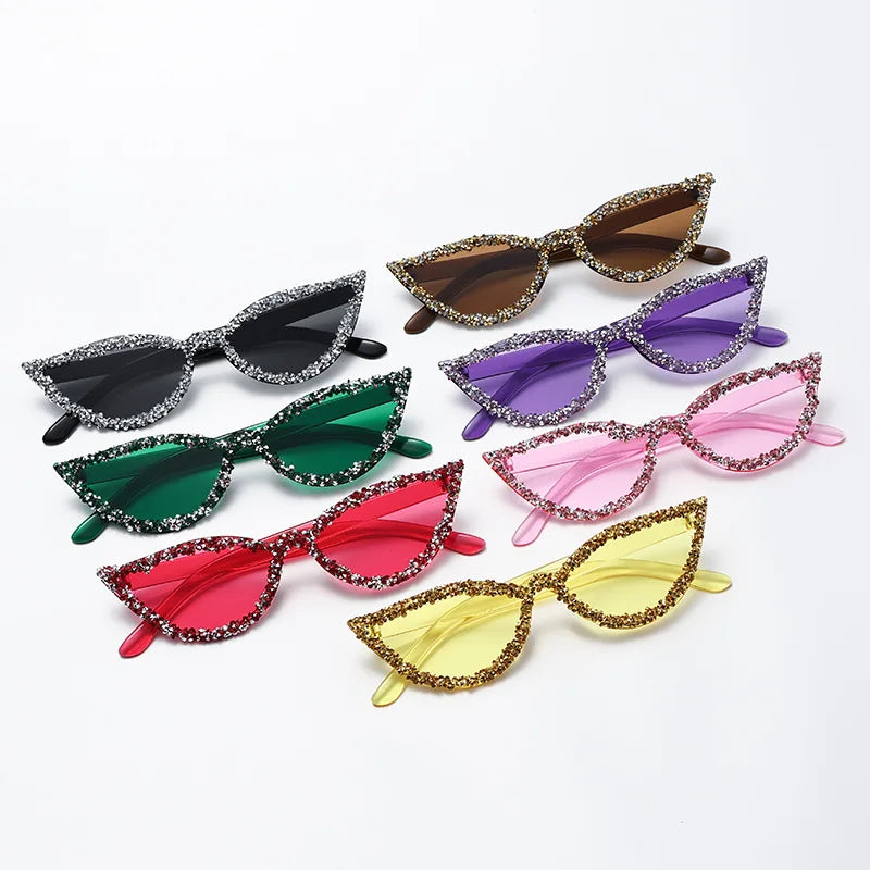 Diamond Cat Eye Trendy Sunglasses