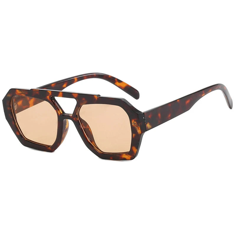 Thick Frame Double Bridges Eyewear