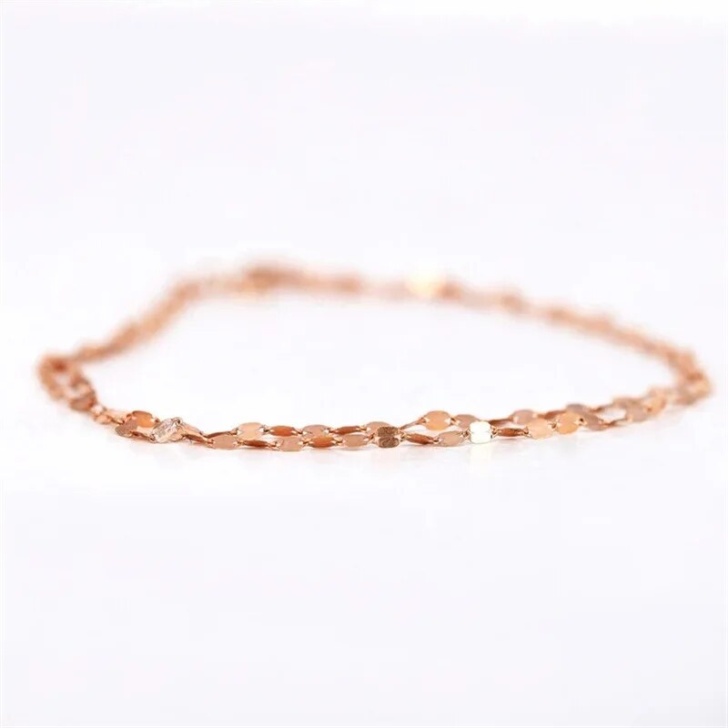 Stainless Steel Lips Chains Anklet