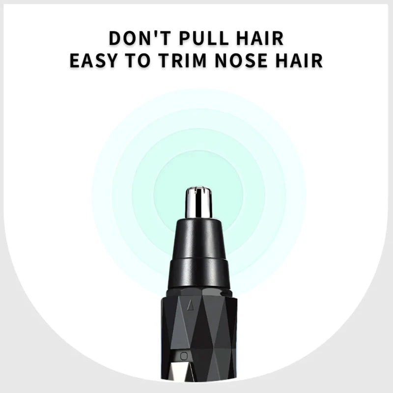 2in1 rechargeable nose hair trimmer | beard trimer | eyebrow trimmer