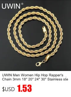 Cuban Chain Fully Iced Out AAA+ CZ