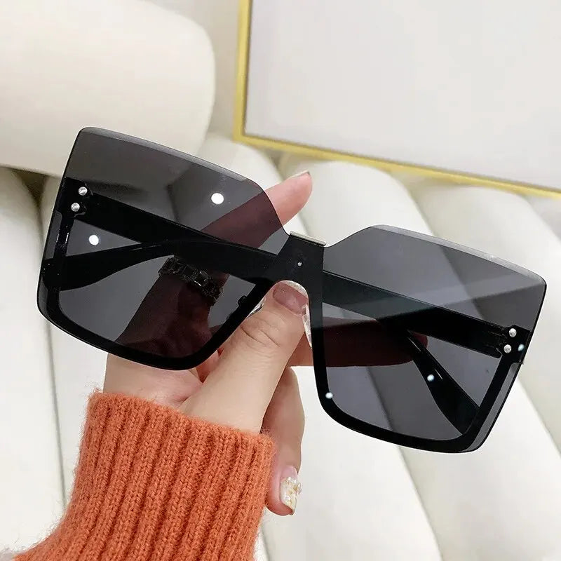 Half-frame Anti-uv Glasses
