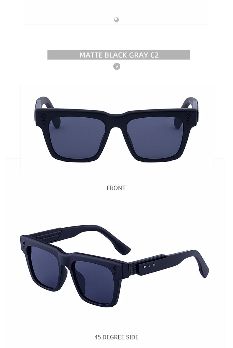 Classic Square Steampunk Eyewear -UV400
