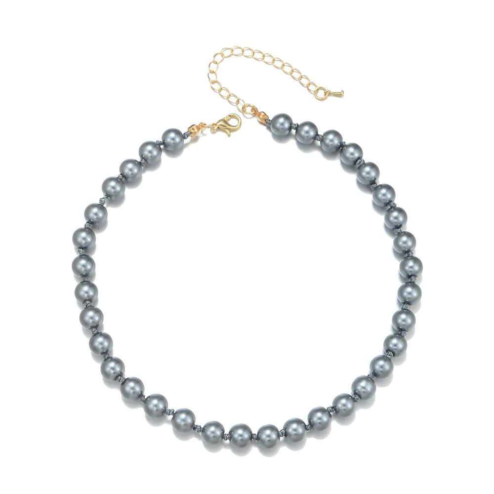 Pearl Beards Choker Necklace