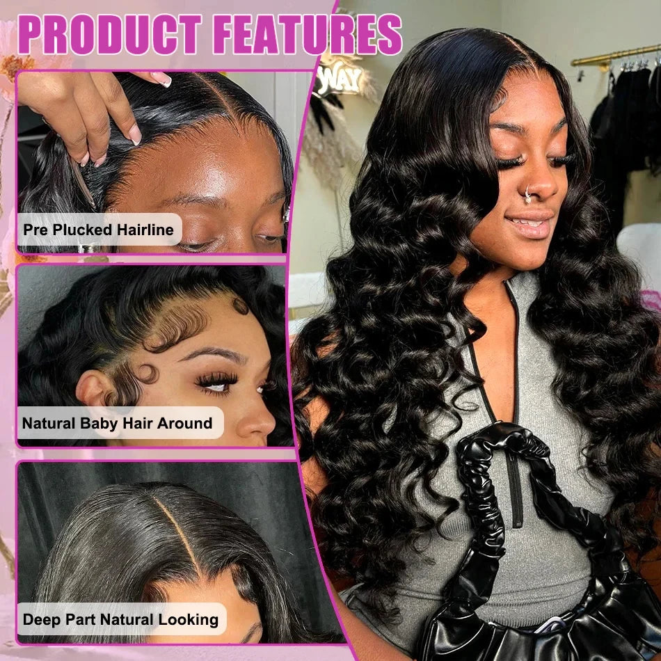 Brazilian 220 Density | 13x6 Lace Front Human Hair