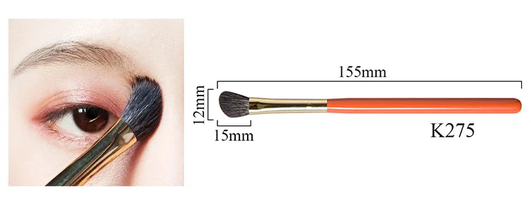 Professional Handmade Makeup Brushes Set Soft Blue Squirrel Goat Hair Face Powder Contour Eye Shadow Brush Make Up Brush Kit