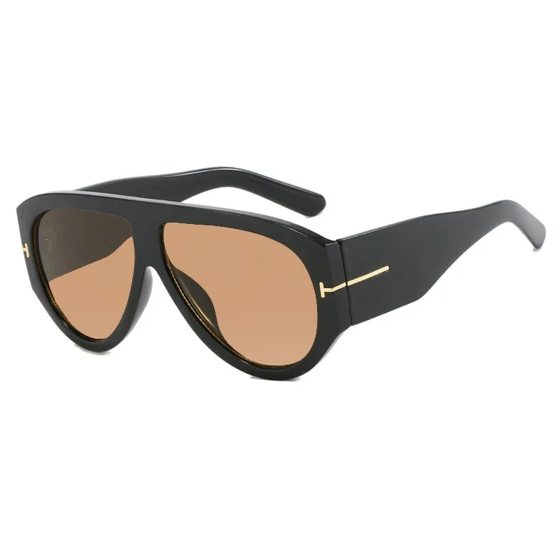 Oval Shape Trendy Street Shoot Shades - UV400