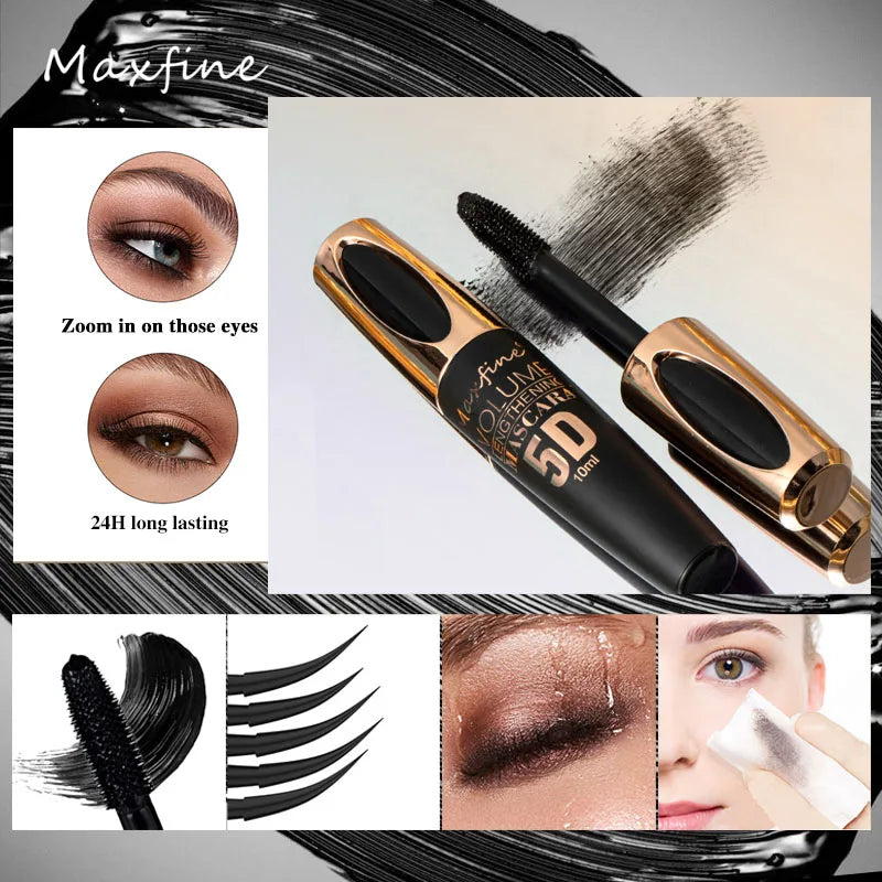 5D Silk Mascara Waterproof and Non-caking