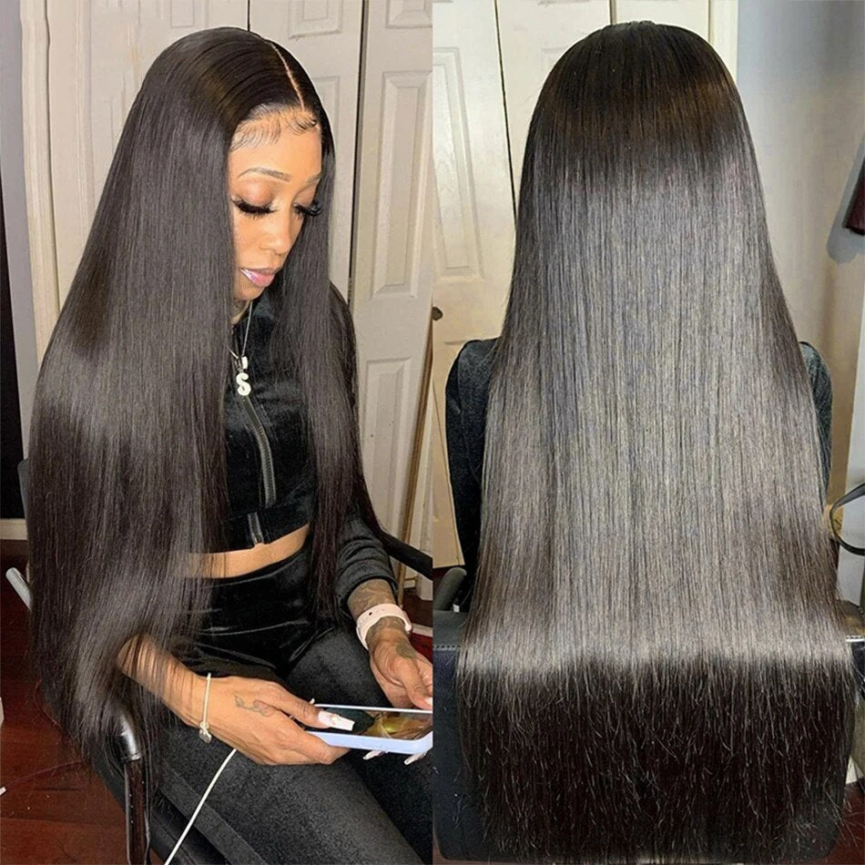 Brazilian Pre Plucked Lace Closure Wig