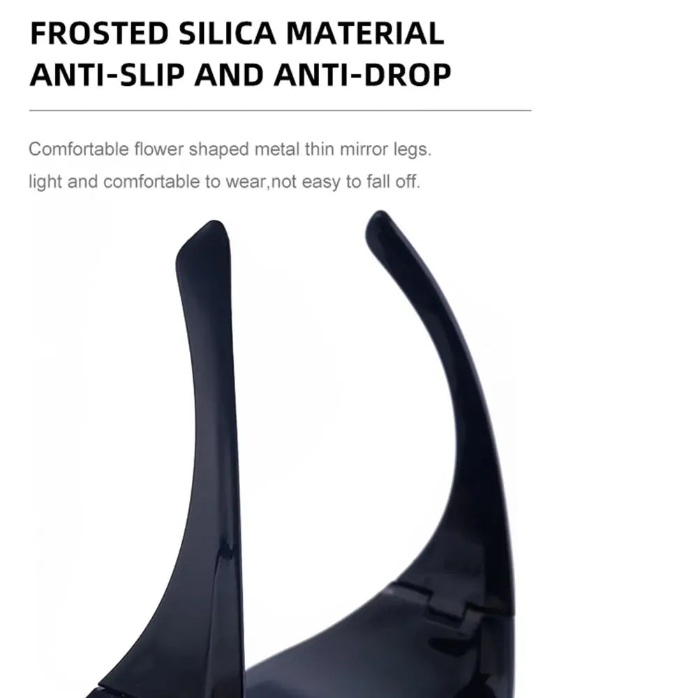 Futuristic Wrap Chic Rimless Shades