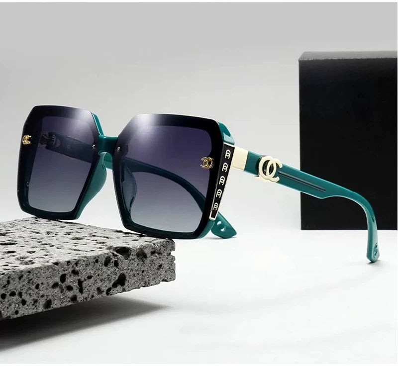 Vintage Square UV400 Sun Glasses