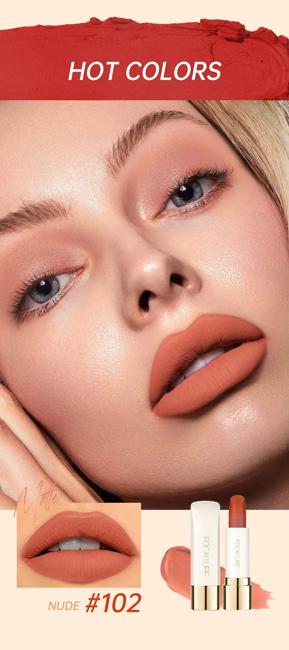 Natural Matte Lip Balm | Lipstick