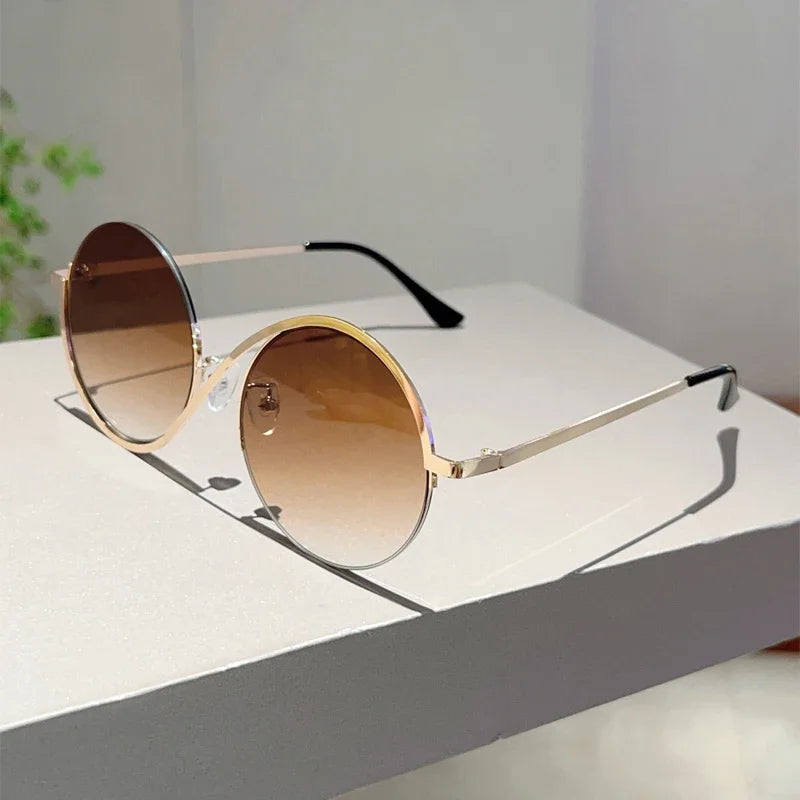 Oversize Vacation Beach Anti UV Sunglasses