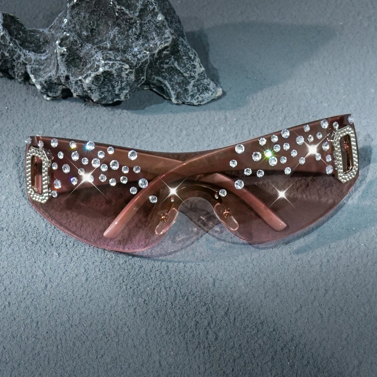 Rhinestone Design Outdoor Beach Glasses