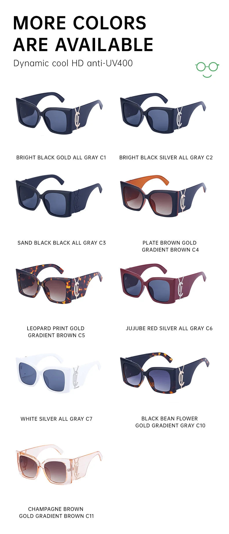 Oversized Cat Eye Trendy Shades