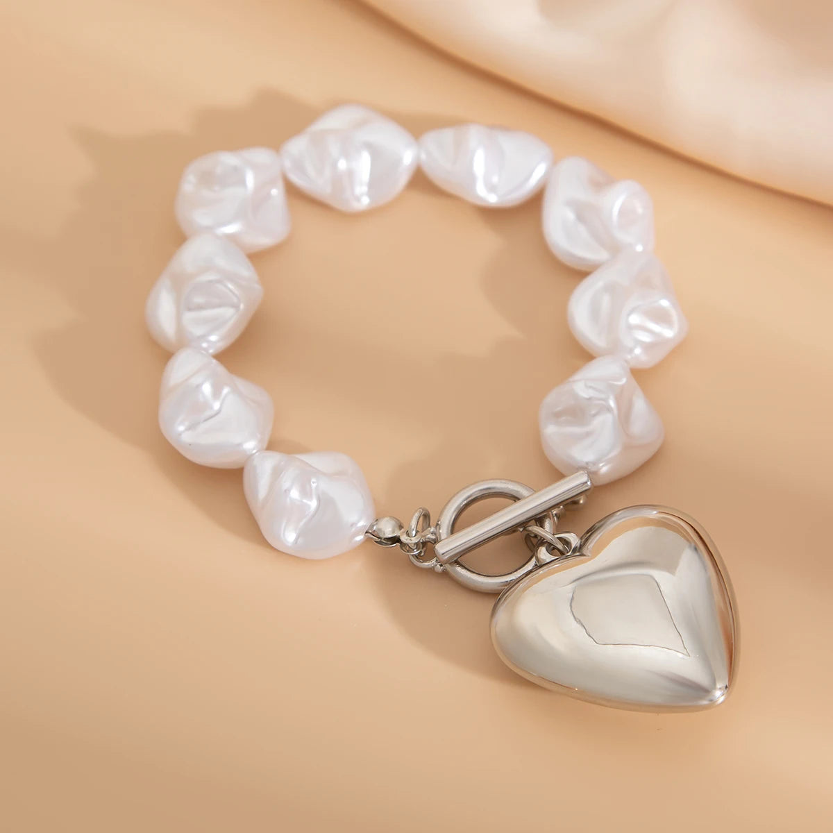 Pearl Love Heart Pendant