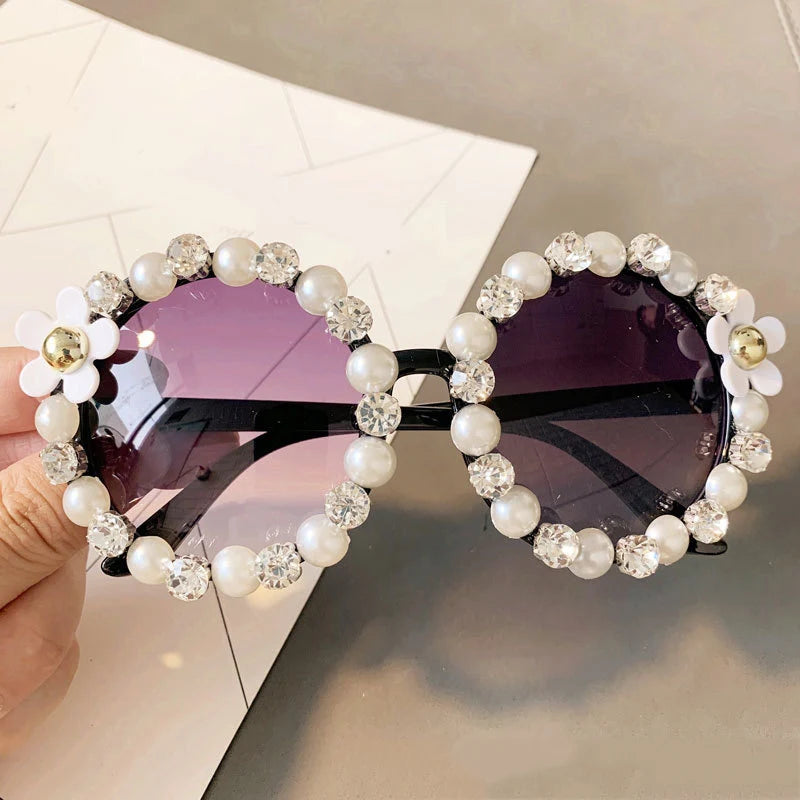 Charming Flower Fashion Cat Eye