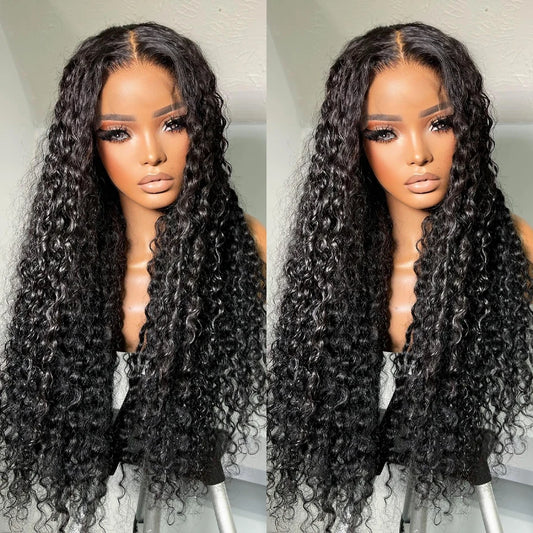 Water Wave Curly | 13X4 Front Human Hair