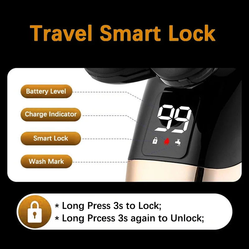 5 IN 1 Electric Rechargeable Waterproof Shaver