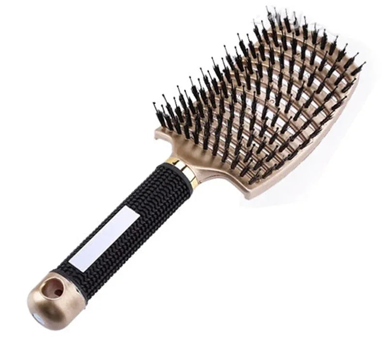 Detangler Nylon Bristle, Scalp Massage, Tangle Teaser