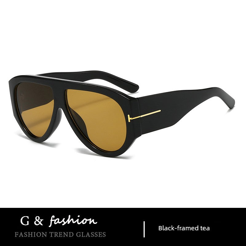 European and American Retro Street Shot Concave Shape
